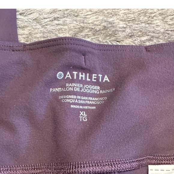 Athleta || Purple Active Leggings (XL) - Picture 3 of 5